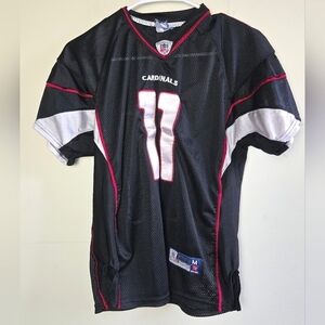 Youth Vintage Reebok NFL Cardinals Fitzgerald #11 Jersey, Size Medium